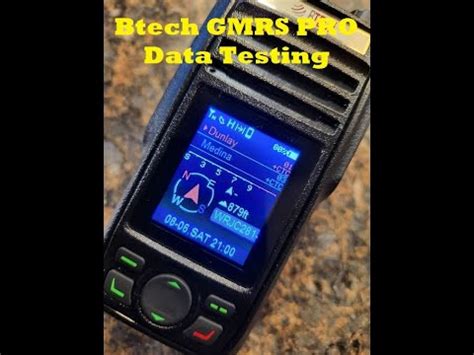 BTech GMRS PRO - Sending data, text & location sharing