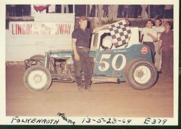 BUD FOLKENROTH #50-WINNER-COLOR AUTO RACING PHOTO …