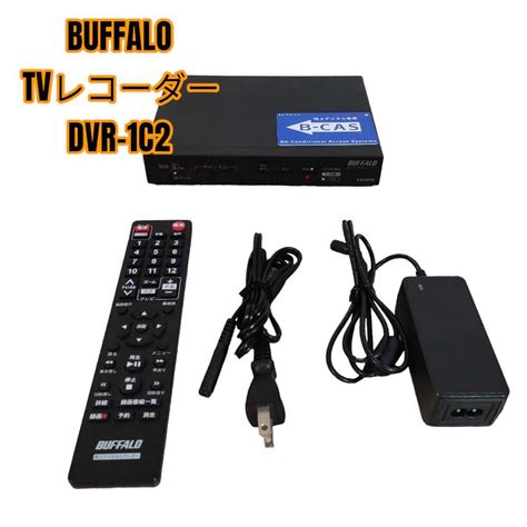 BUFFALO DVR-1C/500G 地デジレコーダー リモコンほか付属品あり テレビ/映像機器 ブルーレイレコーダー