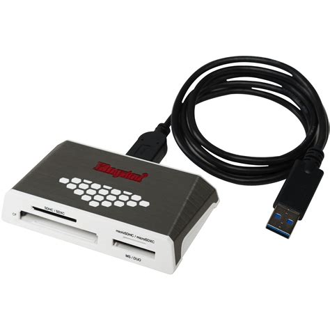 BUFFALO High-speed USB 3.0 Card Reader[BSCR500U3WH][White]