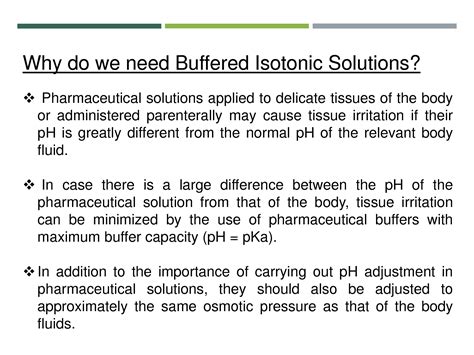 Buffered Isotonic Solutions - University of Babylon - wintechmobiles.com