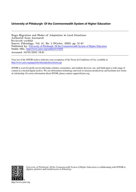 Bugis Migration and Modes of Adaptation to Local … - wintechmobiles.com