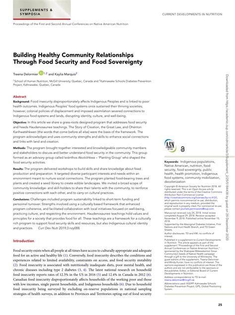 Building Healthy Community Relationships Through Food Security and Food ... - raincitystudios.com