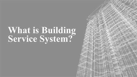 BUILDING SERVICE SYSTEM Building System Design(3B) YouTube