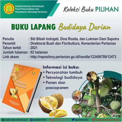 Buku Lapang Budidaya Durian - Pertanian - raincitystudios.com