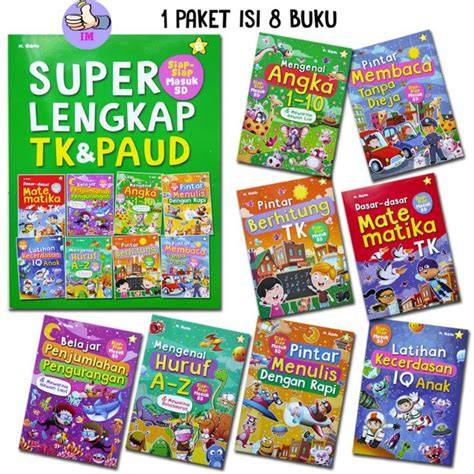 Buku PAUD, TK dan SD - raincitystudios.com