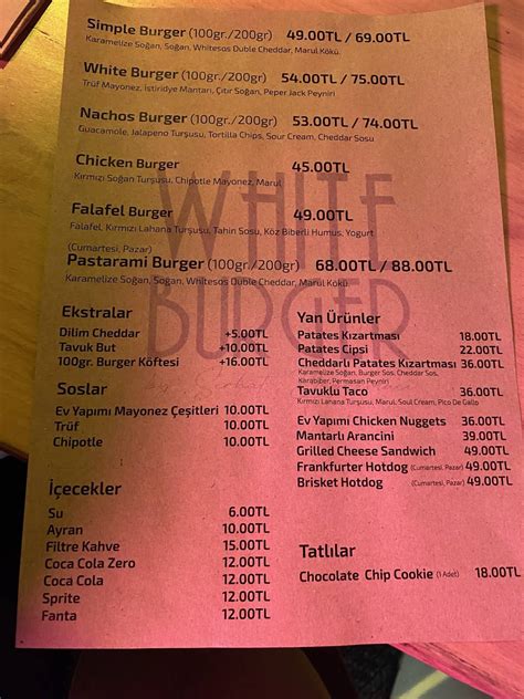 BURGER HOUSE ŞAŞKINBAKKAL İSTANBUL KADIKÖY. 