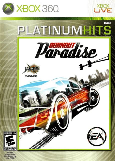 BURNOUT PARADISE VON EA BRILLIANT MICROSOFT XBOX 360 …