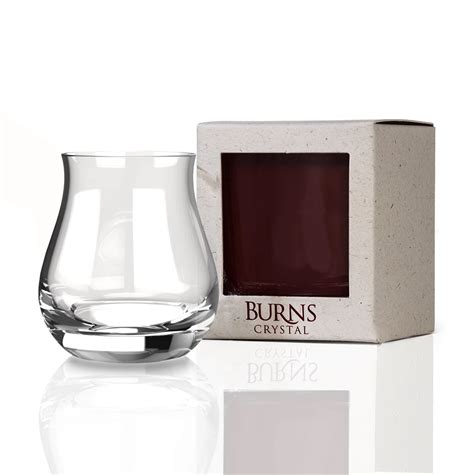 BURNS CRYSTAL SHOT GLASS OCH - oldcoursecollections.co.uk