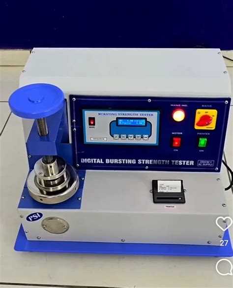 Bursting Test Apparatus at ₹ 110000 | Bursting Strength Tester in ... - wintechmobiles.com
