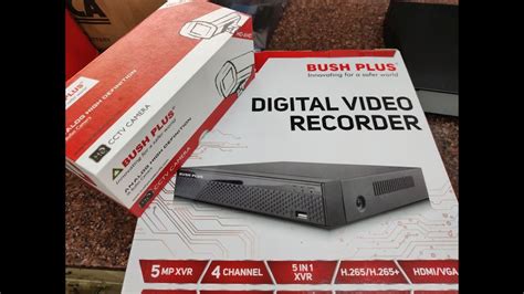 BUSHPLUS DVR NEW 5MP support Configuration and …