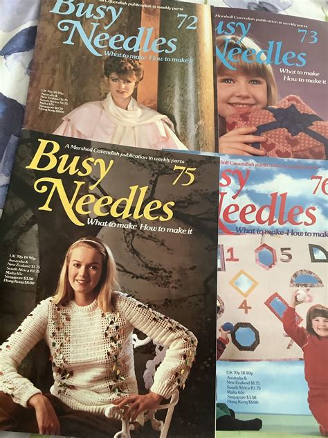 BUSY NEEDLES MAGAZINE PARTS 1 TO 15 eBay