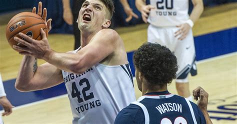 BYU center Richard Harward taking ‘step back from basketball ... - MSN