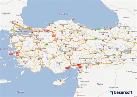 Başarsoft 2017 türkiye haritası