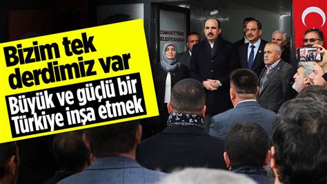 Başkan Altay: “Tek derdimiz, büyük ve güçlü bir Türkiye”s