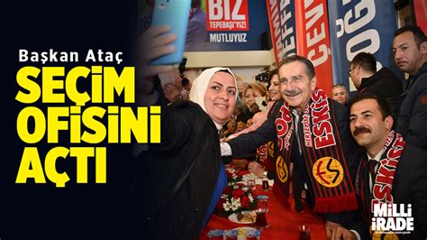 Başkan Ataç: "Bu şehre belediye başkanı olmak onurdur, gururdur"s