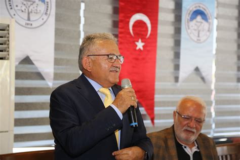 Başkan Büyükkılıç, Kayseri Gönüllü Kültür Kuruluşları temsilcileriyle buluştu