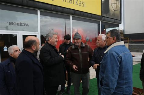 Başkan Palancıoğlu, çalışmalarına esnaf ziyaretleri ile devam ediyors