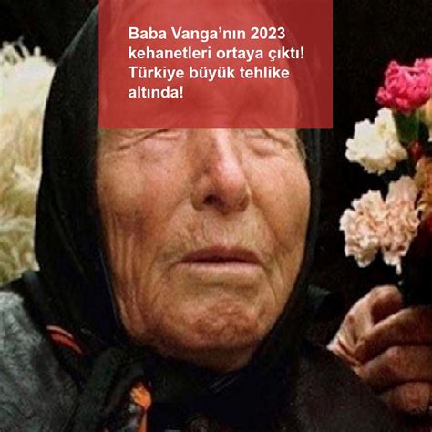 Baba vanga kehanetleri türkiye 2019