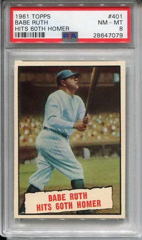 1933 Goudey Baseball #53 Babe Ruth PSA 1 #53 [eBay] $8,000.00: 