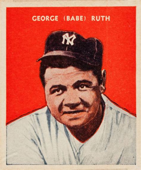 Ruth returned in the 1960s as Topps produced a Ruth retrospective in 1962 and newcomer Fleer honored the Babe with cards in its all-time greats sets of the early 60s. Nu-Card did the same. Ruth cards are still being produced today, with slivers from Ruth’s game-used bats and pieces of sliced-up jerseys issued as prime prizes in modern day .... 