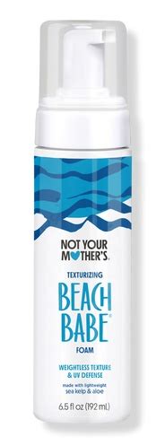 Babes foam. .  Step into soft, tousled texture with Not Your Mother's Beach Babe Textur...