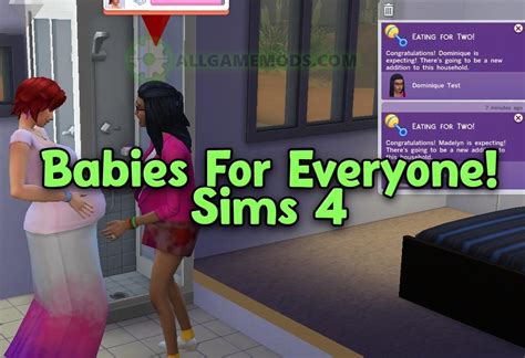 Babies For Everyone Mod for The Sims 4