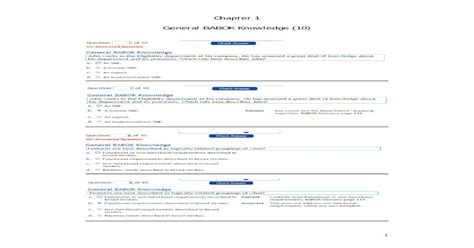 Babok Chapter 4 Requirements Management & Communication