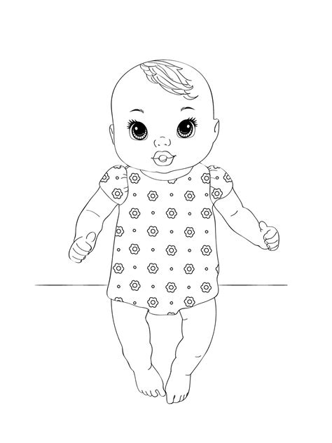 Baby Alive Coloring Pages