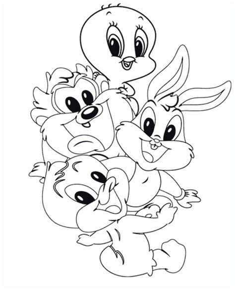 Baby Looney Tunes 26514 (Cartoons) Free Printable Coloring Pages