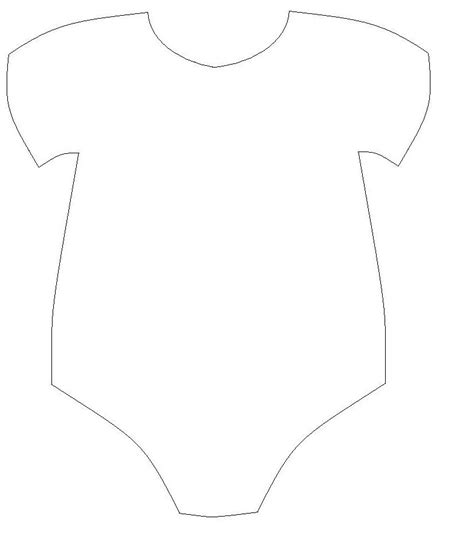 Baby Onesies Cut Out Template Car Pictures Cliparts.co