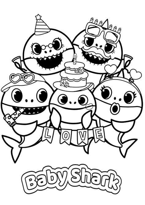 Clouds Coloring Page