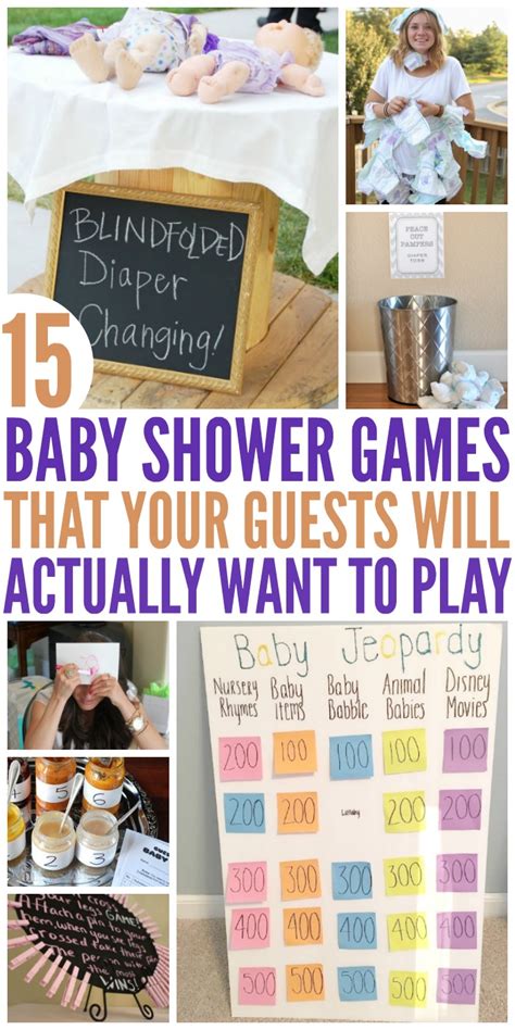 Baby Shower Games - 9 Fun Games For Your Shower BellyBelly