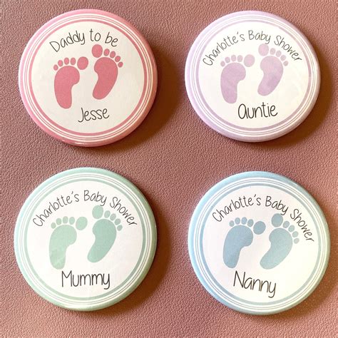 Baby Shower Party Badges & Pins for sale eBay