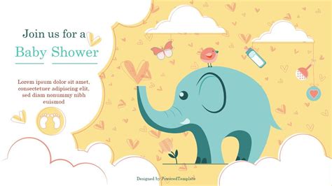 Baby Shower Ppt Template