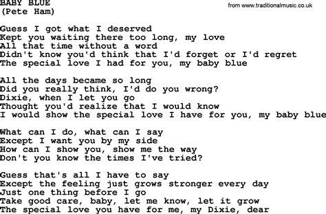 Baby blue lyrics. Things To Know About Baby blue lyrics. 