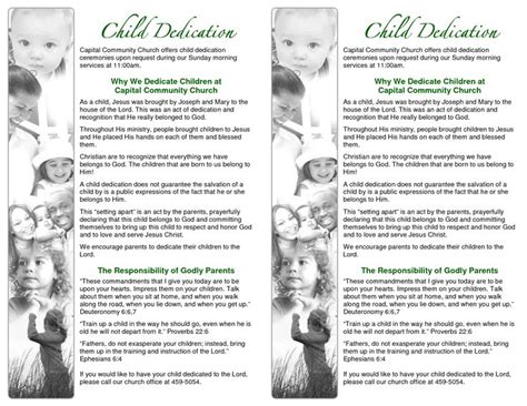 Baby dedication program flow.  Baby DEDICATION PROGRAM 1.  It is the time that...