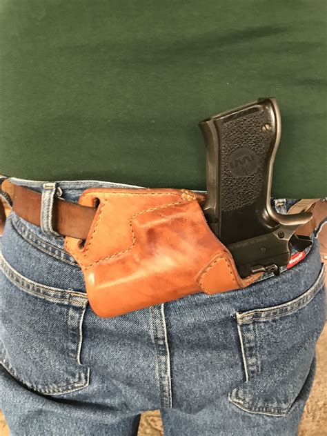 Leather 3 - slot PANCAKE Holster - with retention. MSRP: Now: $64.50. Choose Options. Compare. Top quality, handmade leather holsters and magazine cases at great prices for Baby Eagle & Jericho handguns. Choose from the different designs we offer. Free and fast US shipping.. 