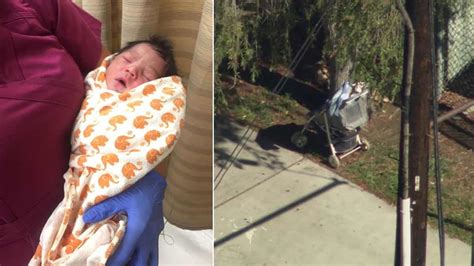 Baby found inside abandoned stroller in Hancock Park area