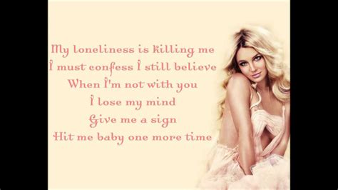 Baby one more time lyrics. Things To Know About Baby one more time lyrics. 