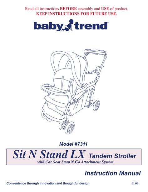 Baby trend sit n stand lx stroller manual. - Manuale di servizio yamaha px 1.