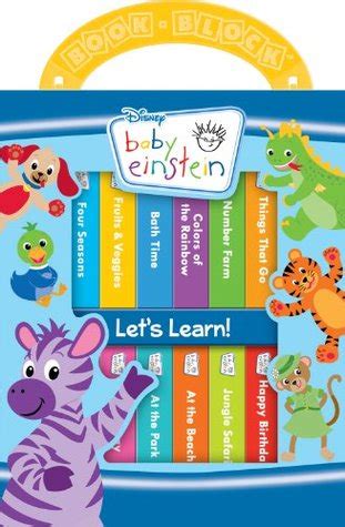 Read Online Baby Einstein Lets Learn 12 Board Book Block Set Book Block By Publications International