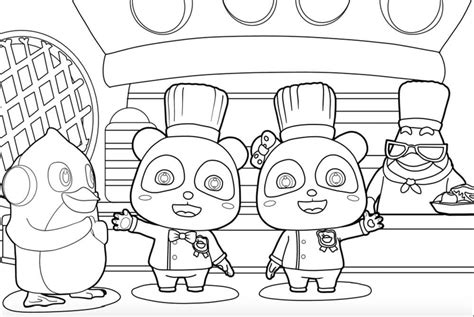 Fox And Wolf Coloring Pages