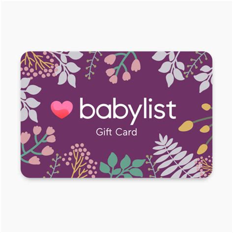 Babylist Com Gift Card