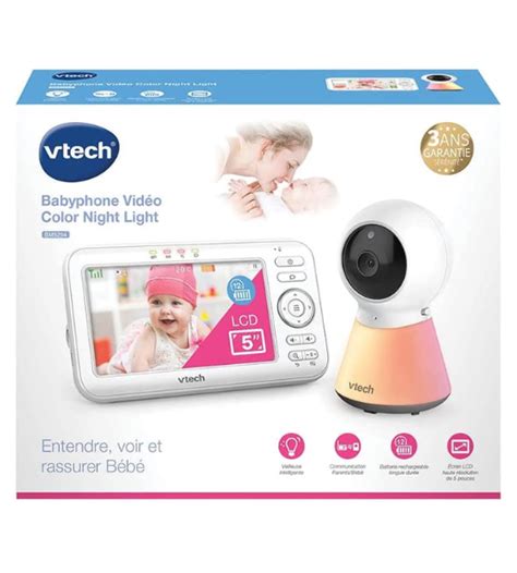 Babyphone vidéo BM5254 Color night light - orchestra.ma