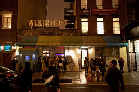 Babys all right brooklyn. Mar 14, 2024 · Baby’s All Right is a 280 person capacity venue in Brooklyn, NY. Finder NEW; Concerts; Festivals; ... Baby’s All Right. Brooklyn, NY; Tickets & Info Calendar. Wednesday Mar 27, 2024. Teenage Dads. 