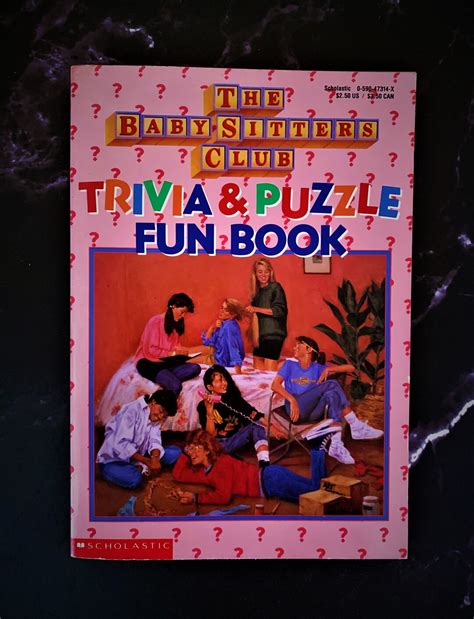 Babysitters Club Trivia and Puzzle Fun Book