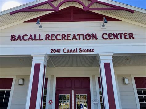 Bacall rec center. The Bacall Recreation Center and family pool will be closed for cleaning. We've got the date. 