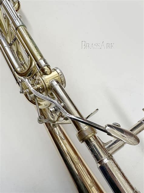 Bach 50b2.  Outer slide tubes show signs of previous ding removal.  Howeve...