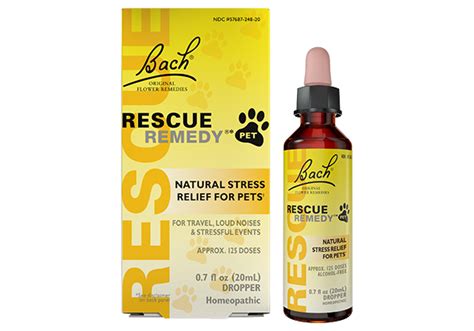 Bach RESCUE Remedy Pet Natural Stress Relief Non …